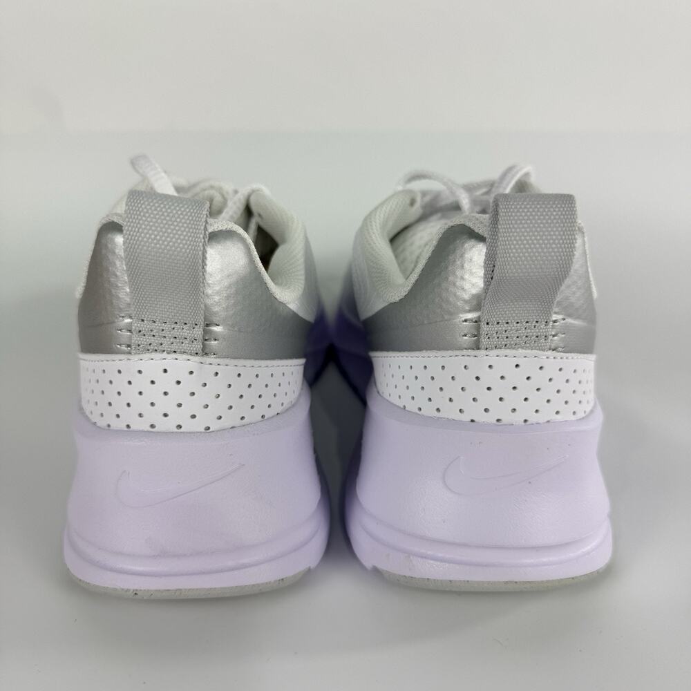 Nike Air Max Nuaxis White Silver HF1233 101 Womens Size 10 Casual Sneakers NEW - Picture 4 of 6
